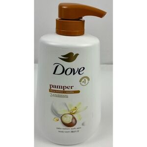 Dove Pamper Shea Butter Vanilla Body Wash 30.6 oz Pump Moisturizing
